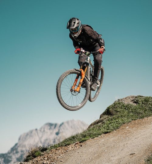 Action in the Mountain Extreme Downhill MTB