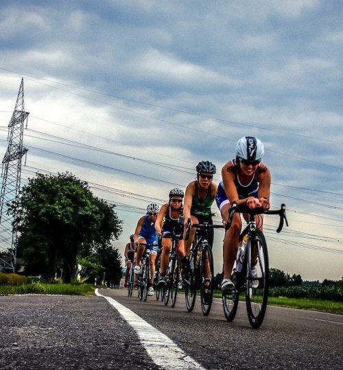 Cycling Stage Triathlon Event
