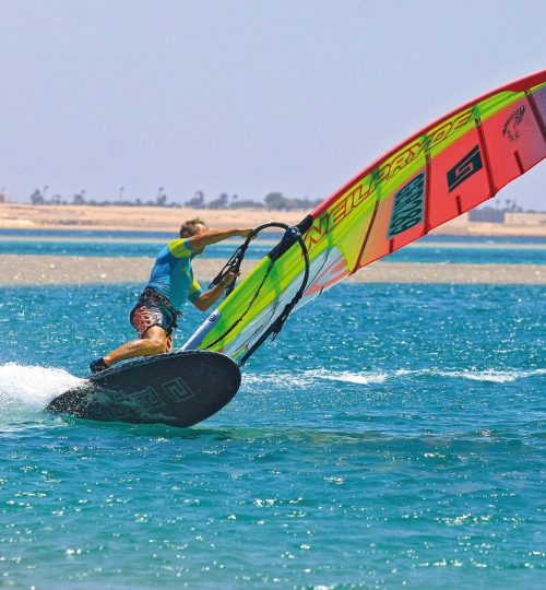 Windsurfing Slalom Event in Spain